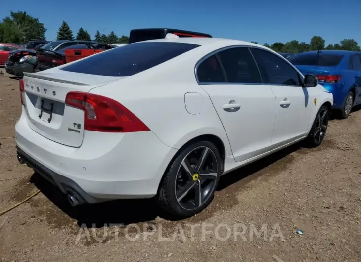 VOLVO S60 R DESI 2016 vin YV126MFP9G2394612 from auto auction Copart