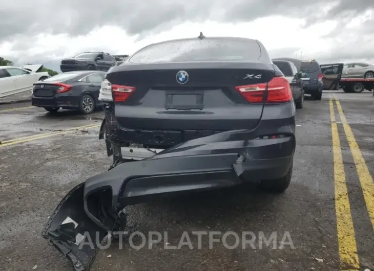 BMW X4 XDRIVE2 2016 vin 5UXXW3C52G0R21716 from auto auction Copart