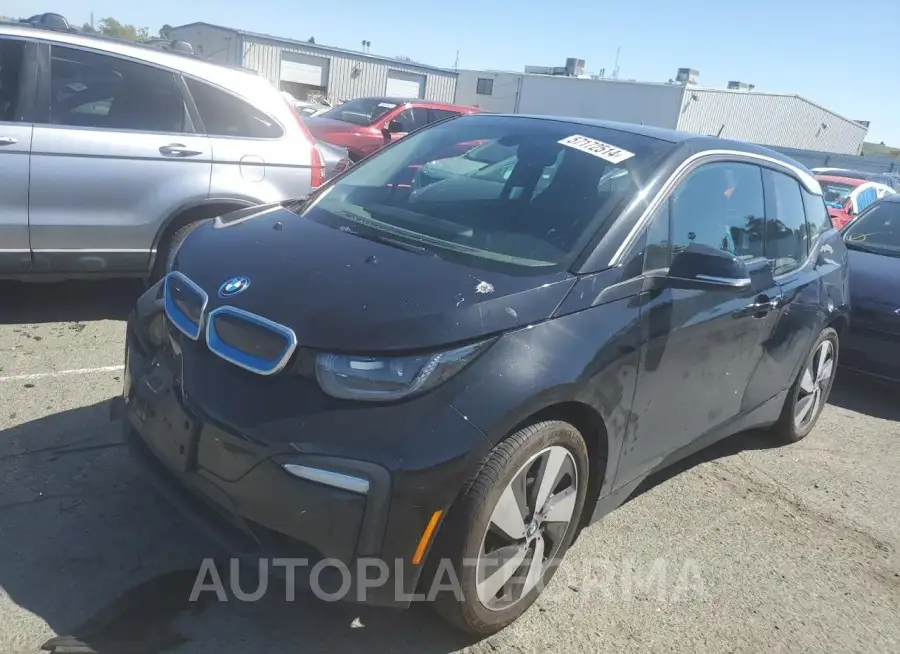 BMW I3 REX 2018 vin WBY7Z4C56JVD96668 from auto auction Copart