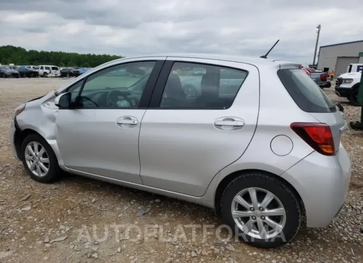 TOYOTA YARIS 2015 vin VNKKTUD36FA014975 from auto auction Copart