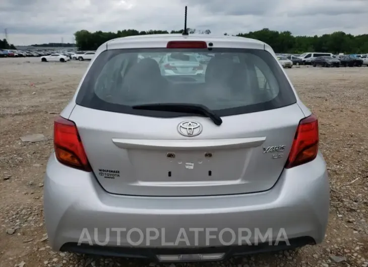 TOYOTA YARIS 2015 vin VNKKTUD36FA014975 from auto auction Copart