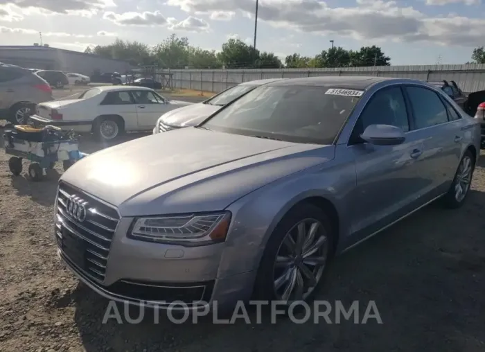 AUDI A8 L QUATT 2016 vin WAU34AFD4GN003110 from auto auction Copart