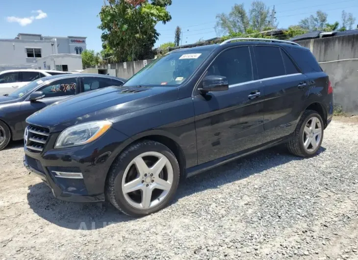 MERCEDES-BENZ ML 400 4MA 2015 vin 4JGDA5GB4FA475815 from auto auction Copart