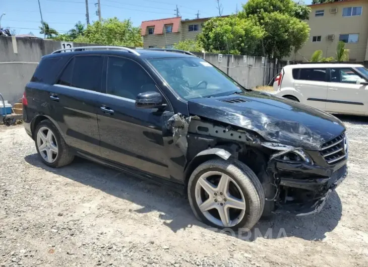 MERCEDES-BENZ ML 400 4MA 2015 vin 4JGDA5GB4FA475815 from auto auction Copart