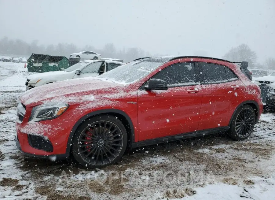 MERCEDES-BENZ GLA 45 AMG 2018 vin WDDTG5CB5JJ470156 from auto auction Copart