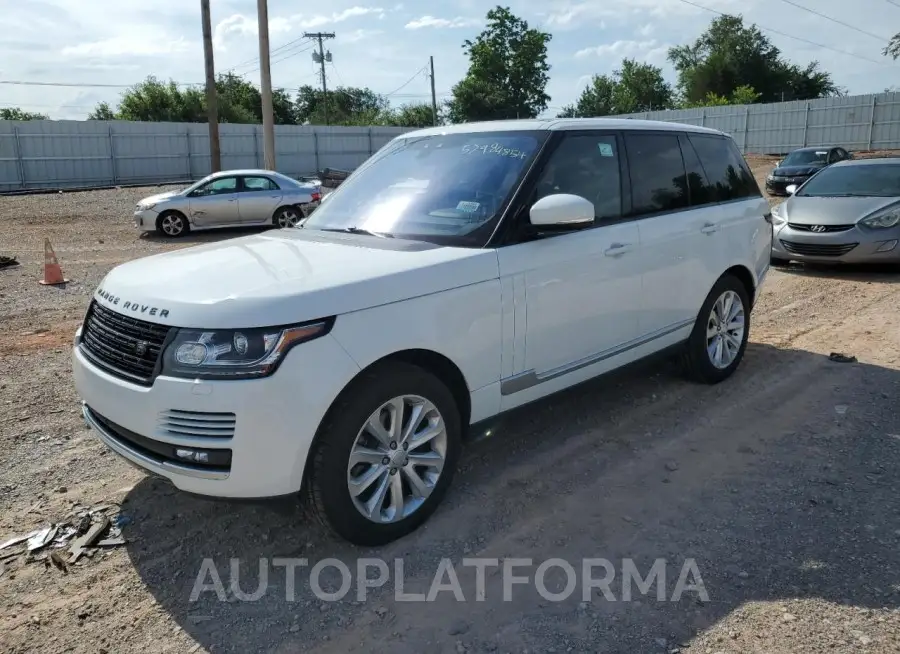 LAND ROVER RANGE ROVE 2017 vin SALGR2FK7HA323145 from auto auction Copart