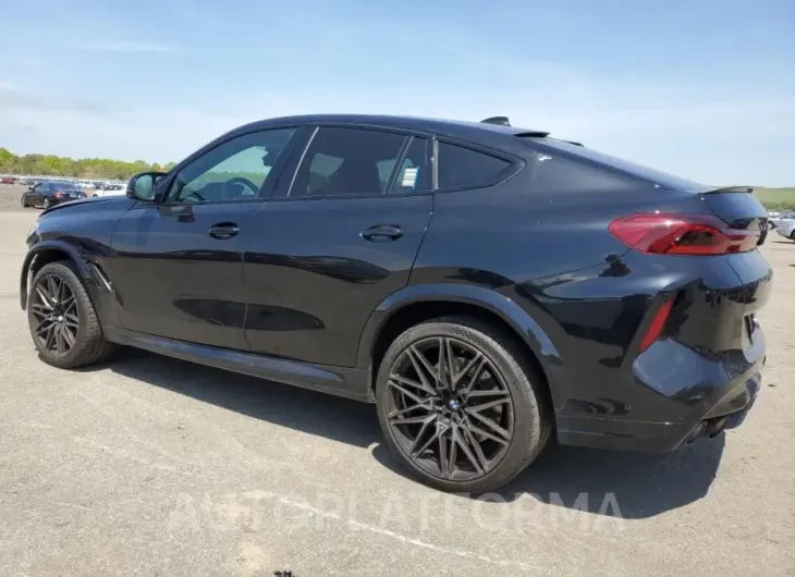 BMW X6 M 2021 vin 5YMCY0C02M9G30163 from auto auction Copart