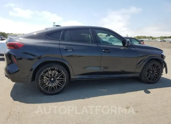 BMW X6 M 2021 vin 5YMCY0C02M9G30163 from auto auction Copart