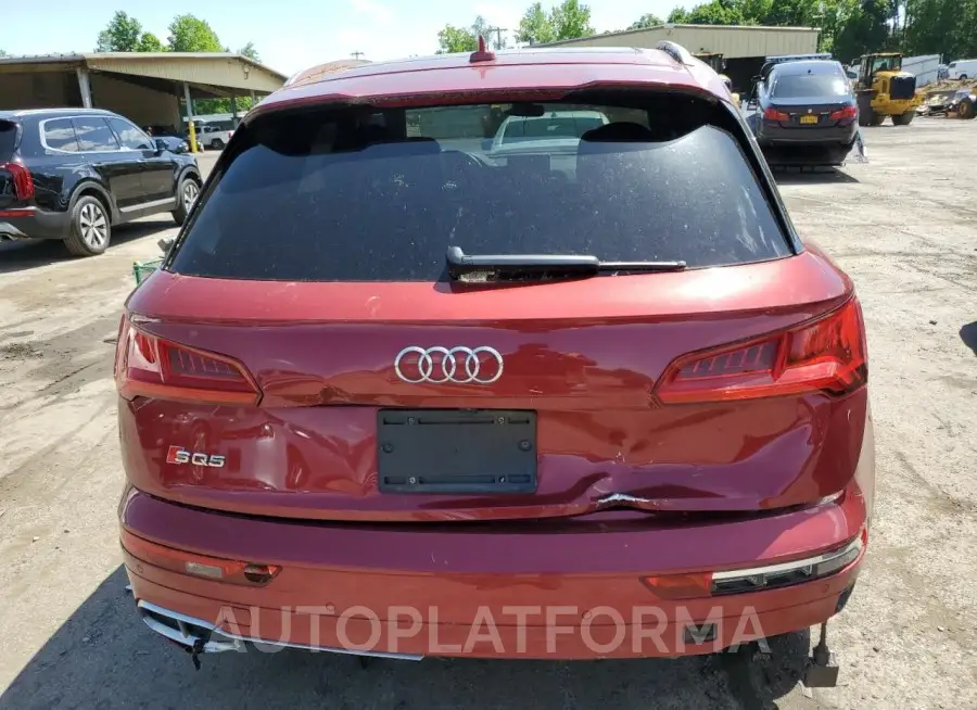 AUDI SQ5 PREMIU 2018 vin WA1A4AFY5J2102468 from auto auction Copart