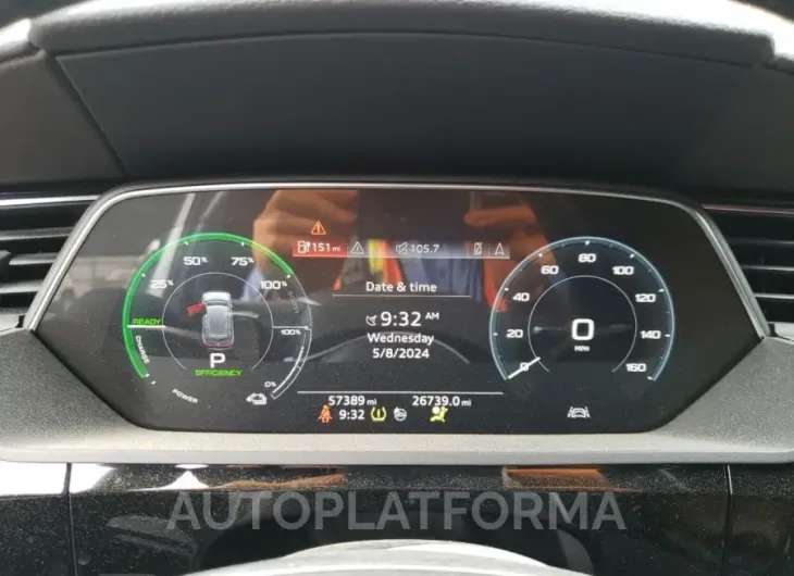 AUDI E-TRON PRE 2019 vin WA1LAAGE3KB020424 from auto auction Copart