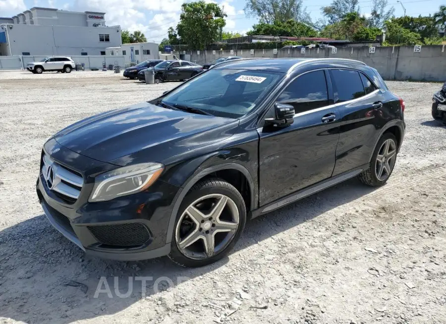 MERCEDES-BENZ GLA 250 2015 vin WDCTG4EB2FJ154409 from auto auction Copart