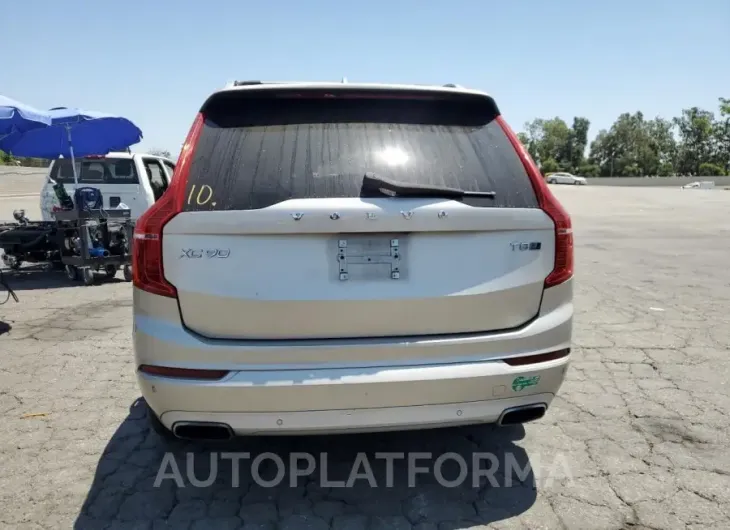 VOLVO XC90 T8 2016 vin YV4BC0PK4G1041899 from auto auction Copart