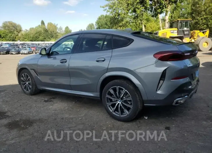 BMW X6 XDRIVE4 2025 vin 5UX33EX01S9W25270 from auto auction Copart