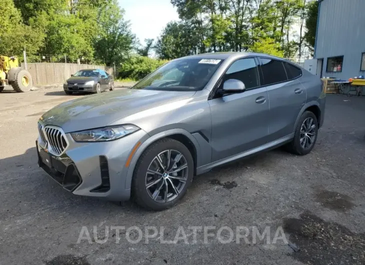 BMW X6 XDRIVE4 2025 vin 5UX33EX01S9W25270 from auto auction Copart