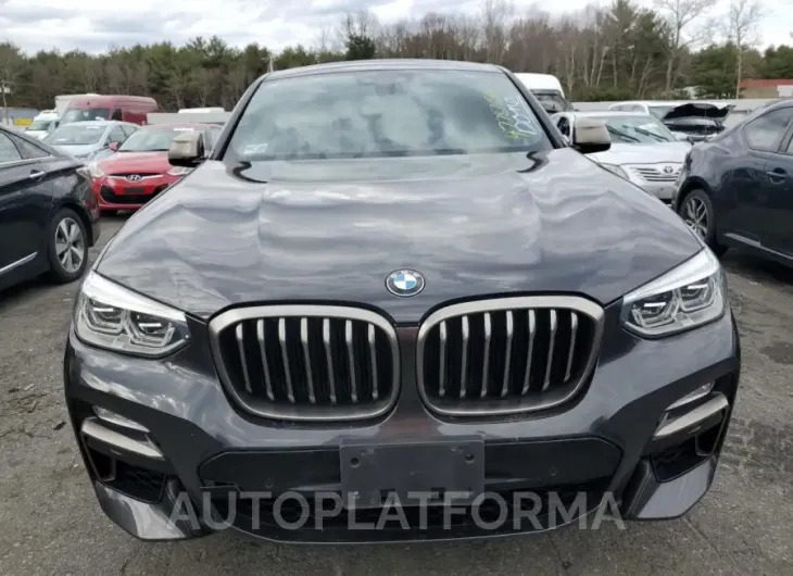 BMW X4 M40I 2019 vin 5UXUJ5C52KLJ63431 from auto auction Copart