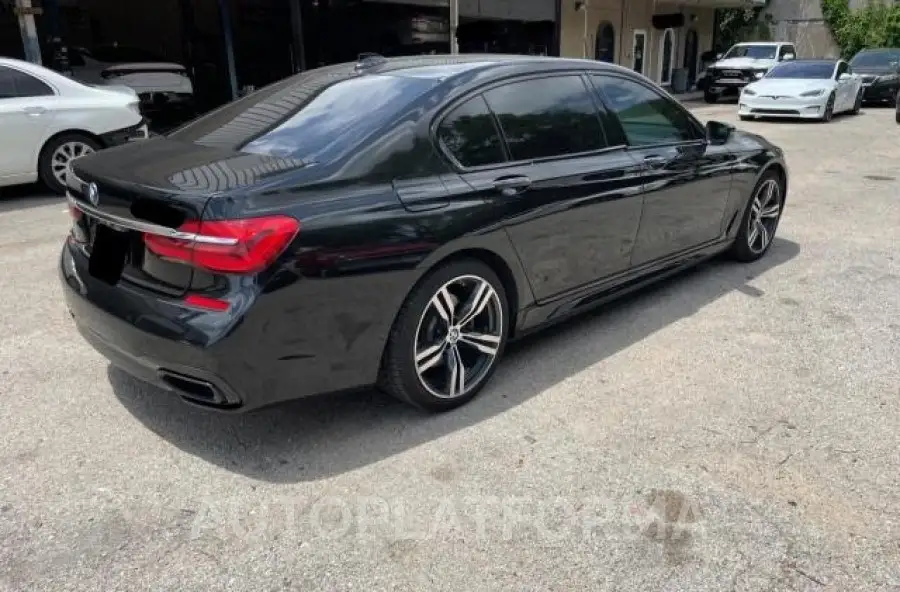 BMW 750 I 2017 vin WBA7F0C55HGM20941 from auto auction Copart