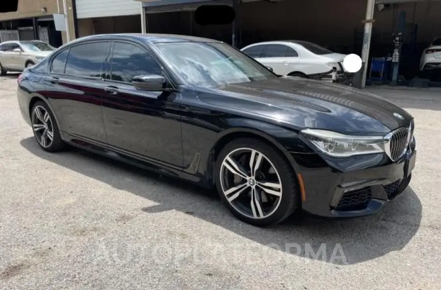 BMW 750 I 2017 vin WBA7F0C55HGM20941 from auto auction Copart