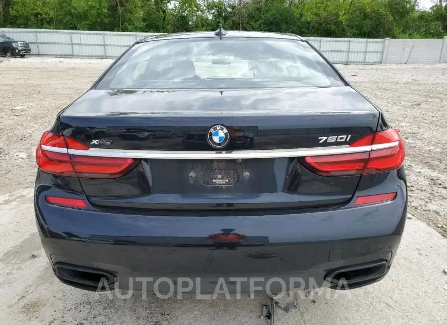 BMW 750I XDRIV 2016 vin WBA7F2C54GG420536 from auto auction Copart