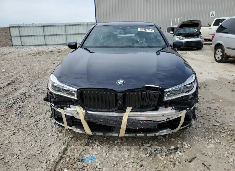 BMW 750I XDRIV 2016 vin WBA7F2C54GG420536 from auto auction Copart