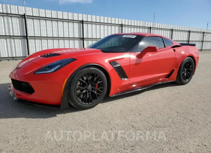 CHEVROLET CORVETTE Z 2017 vin 1G1YS2D6XH5600152 from auto auction Copart