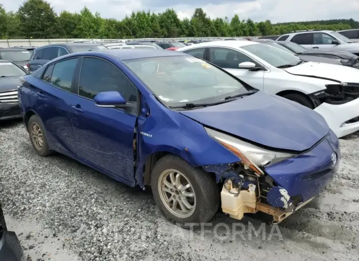 TOYOTA PRIUS 2016 vin JTDKBRFU5G3519166 from auto auction Copart