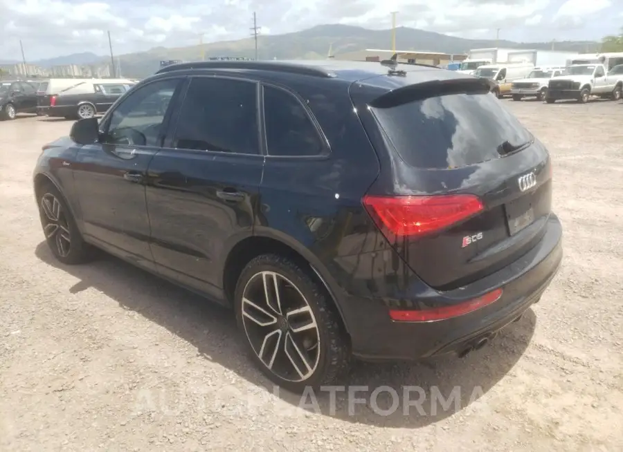 AUDI SQ5 PREMIU 2017 vin WA1CCAFPXHA003678 from auto auction Copart