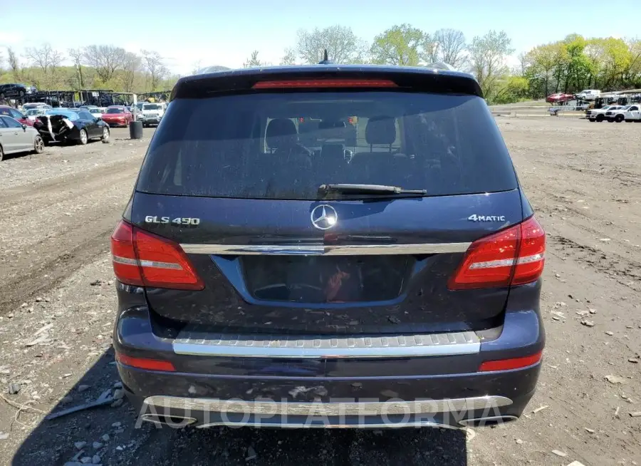 MERCEDES-BENZ GLS 450 4M 2017 vin 4JGDF6EE1HA850745 from auto auction Copart