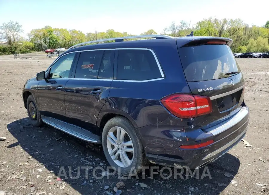 MERCEDES-BENZ GLS 450 4M 2017 vin 4JGDF6EE1HA850745 from auto auction Copart