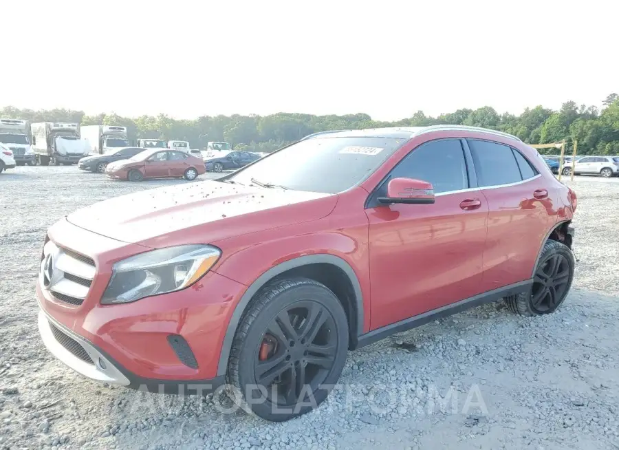 MERCEDES-BENZ GLA 250 2017 vin WDCTG4EB4HJ287675 from auto auction Copart