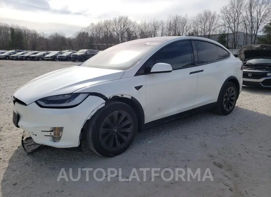 TESLA MODEL X 2018 vin 5YJXCAE26JF112858 from auto auction Copart