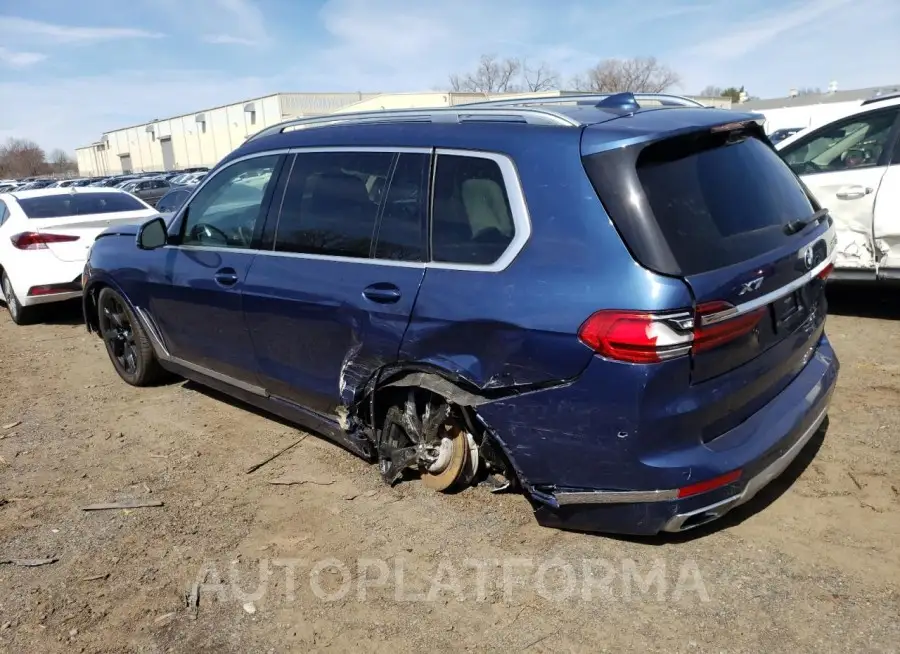 BMW X7 XDRIVE4 2020 vin 5UXCW2C08L9B86620 from auto auction Copart