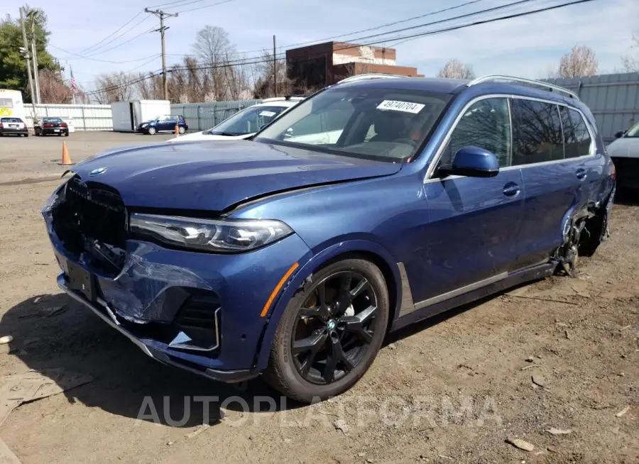 BMW X7 XDRIVE4 2020 vin 5UXCW2C08L9B86620 from auto auction Copart