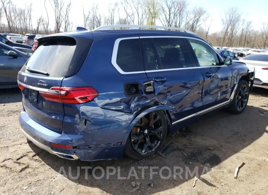 BMW X7 XDRIVE4 2020 vin 5UXCW2C08L9B86620 from auto auction Copart