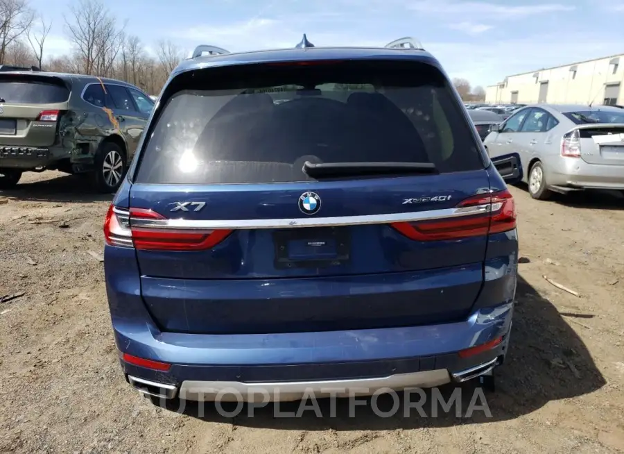 BMW X7 XDRIVE4 2020 vin 5UXCW2C08L9B86620 from auto auction Copart