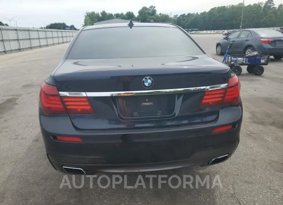 BMW 740 LXI 2015 vin WBAYF4C53FG291767 from auto auction Copart