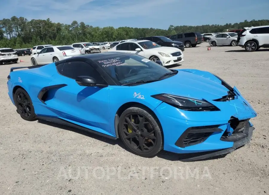 CHEVROLET CORVETTE S 2020 vin 1G1Y82D41L5118840 from auto auction Copart