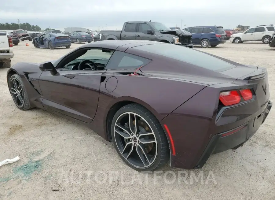 CHEVROLET CORVETTE S 2018 vin 1G1YB2D75J5101709 from auto auction Copart