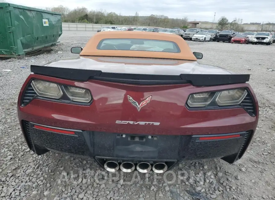 CHEVROLET CORVETTE Z 2016 vin 1G1YS3D62G5604815 from auto auction Copart