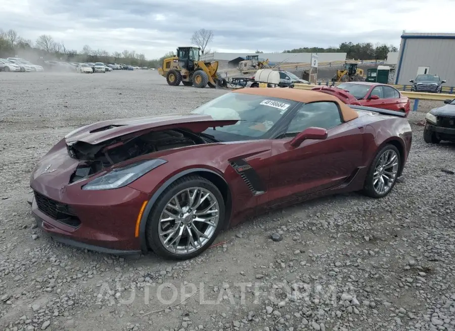 CHEVROLET CORVETTE Z 2016 vin 1G1YS3D62G5604815 from auto auction Copart