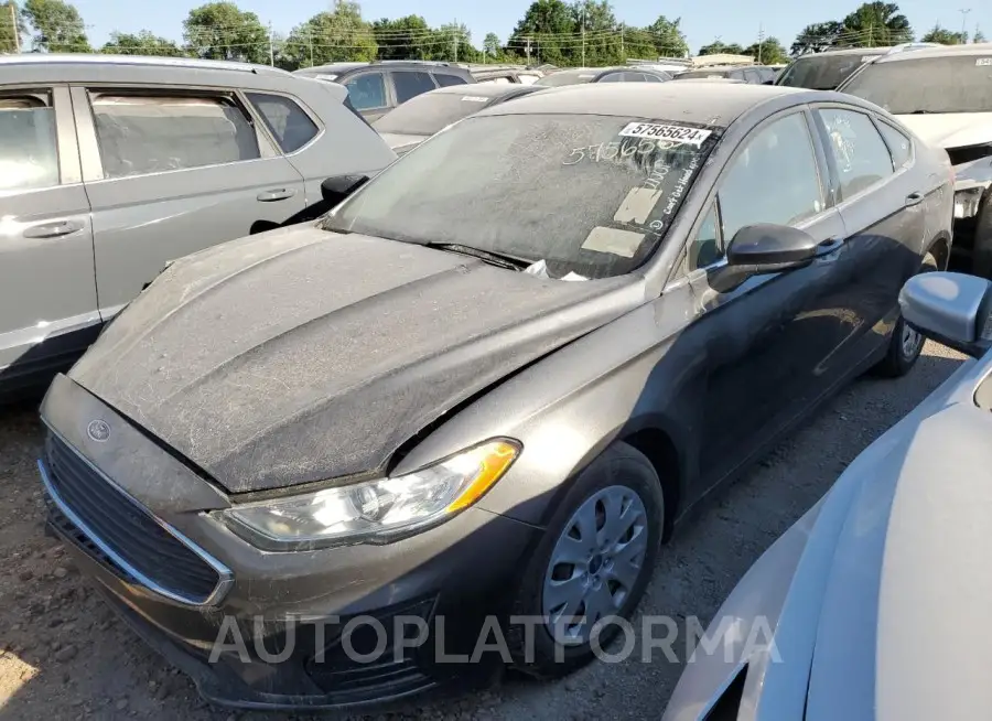 FORD FUSION S 2020 vin 3FA6P0G73LR122757 from auto auction Copart