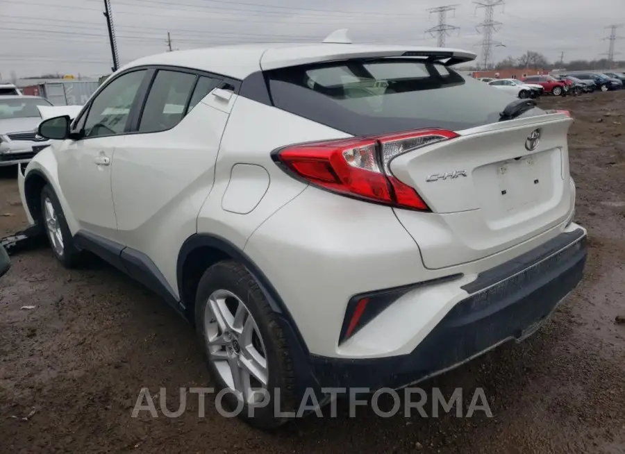 TOYOTA C-HR XLE 2021 vin JTNKHMBX9M1108048 from auto auction Copart