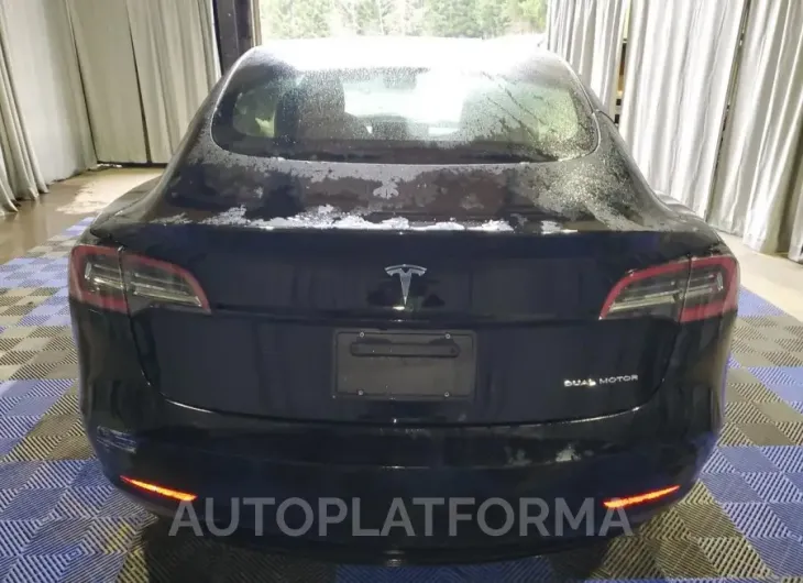 TESLA MODEL 3 2022 vin 5YJ3E1EB4NF157778 from auto auction Copart