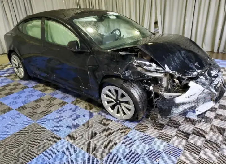 TESLA MODEL 3 2022 vin 5YJ3E1EB4NF157778 from auto auction Copart