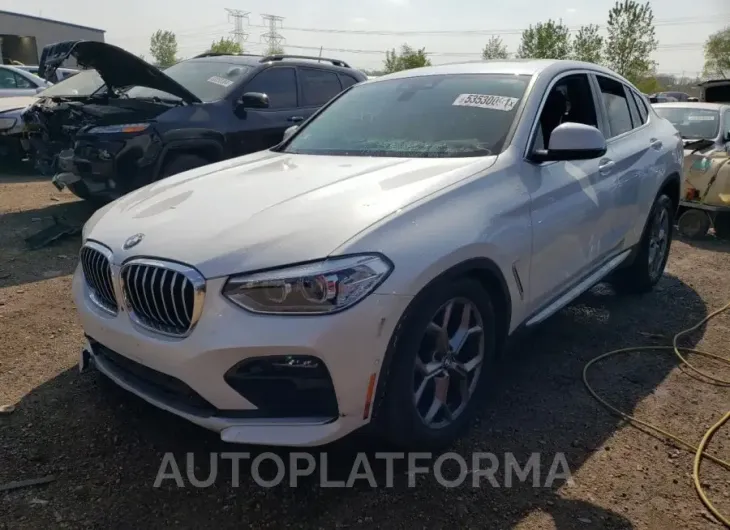 BMW X4 XDRIVE3 2020 vin 5UX2V1C02L9C63149 from auto auction Copart