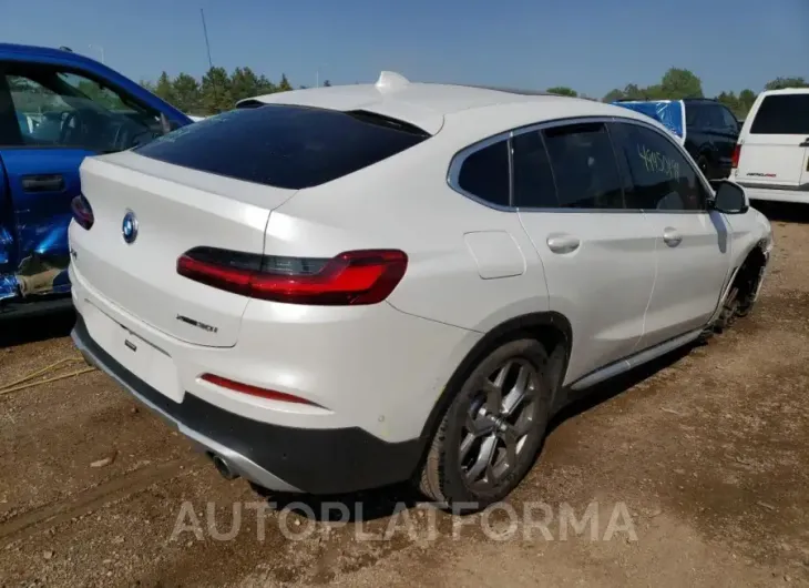 BMW X4 XDRIVE3 2020 vin 5UX2V1C02L9C63149 from auto auction Copart