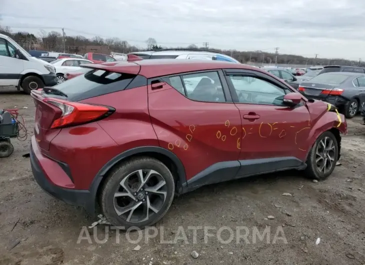 TOYOTA C-HR XLE 2018 vin NMTKHMBX7JR053990 from auto auction Copart