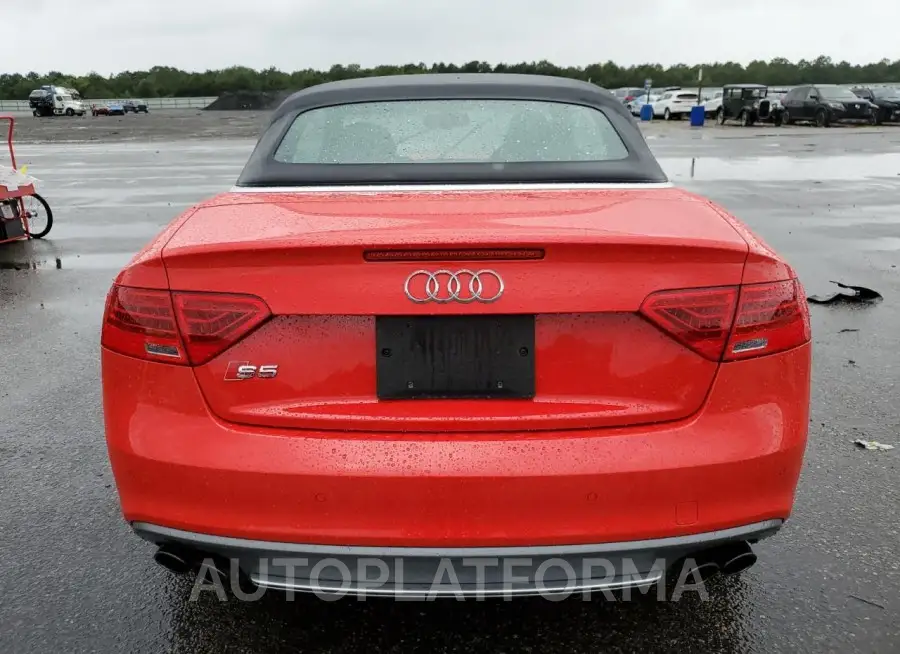 AUDI S5 2017 vin WAUC4AFHXHN003309 from auto auction Copart