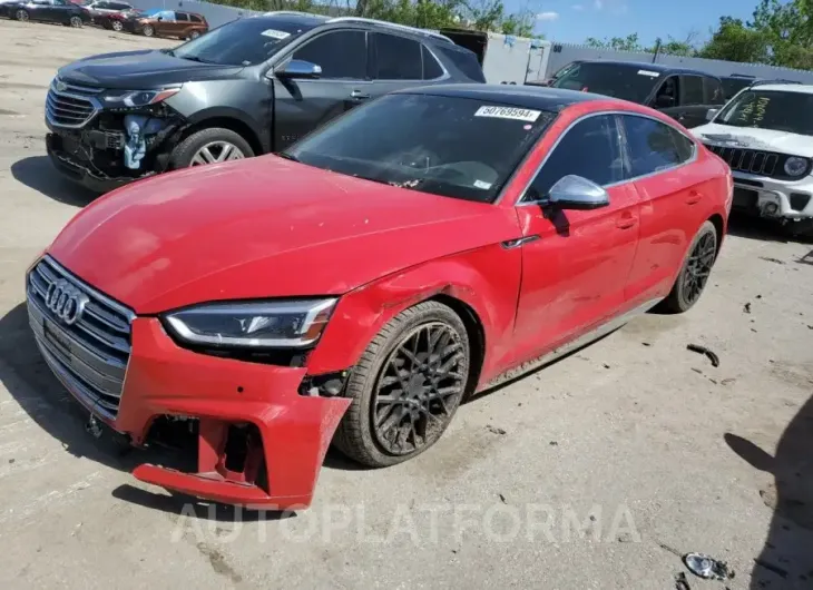 AUDI S5 PRESTIG 2018 vin WAUC4CF56JA117130 from auto auction Copart