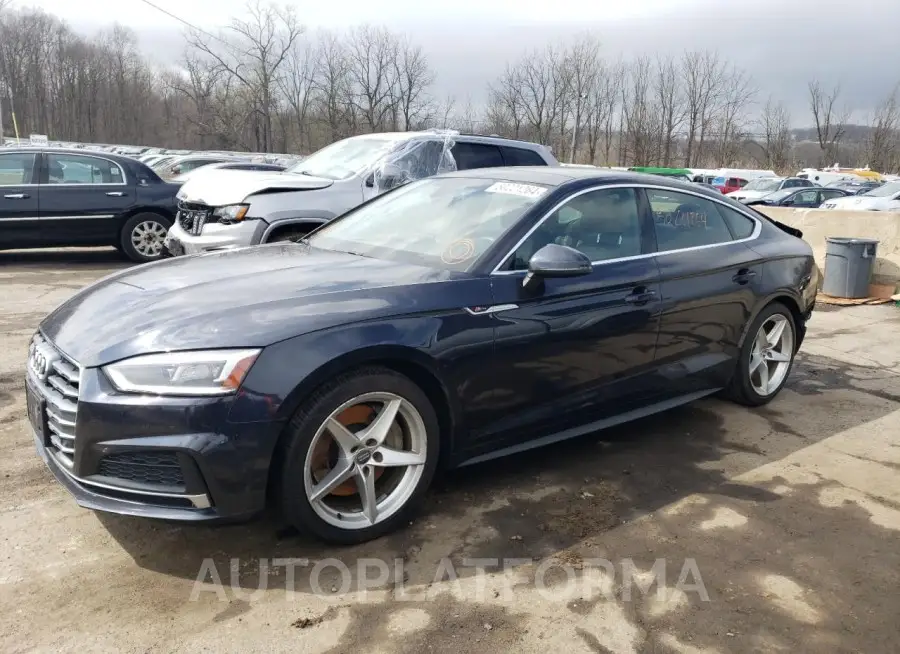 AUDI A5 2018 vin WAUENCF57JA080708 from auto auction Copart