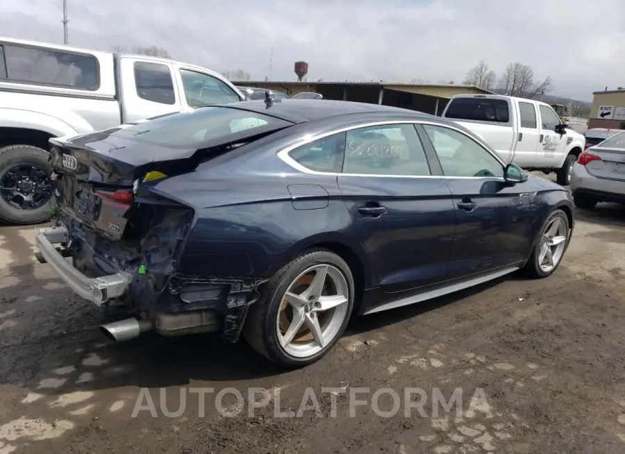 AUDI A5 2018 vin WAUENCF57JA080708 from auto auction Copart